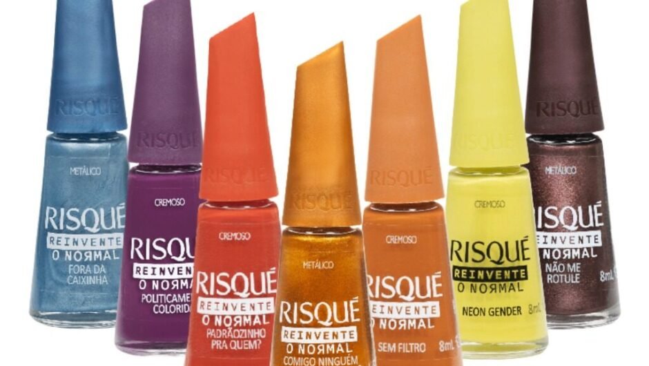 Kit Risqué Reinvente o Normal: Beleza e Diversão em 07 Esmaltes