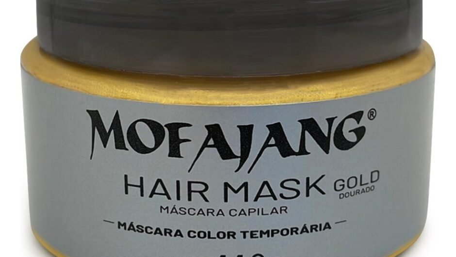 Minha Experiência com a Máscara de Coloração Temporária Mofajang – Gold 110g