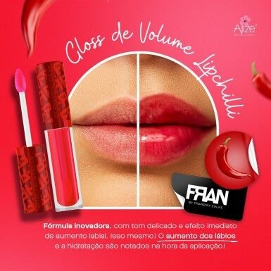 Descubra o Gloss LipChilli – Aumente o Volume dos Seus Lábios com Fran by Franciny Ehlke