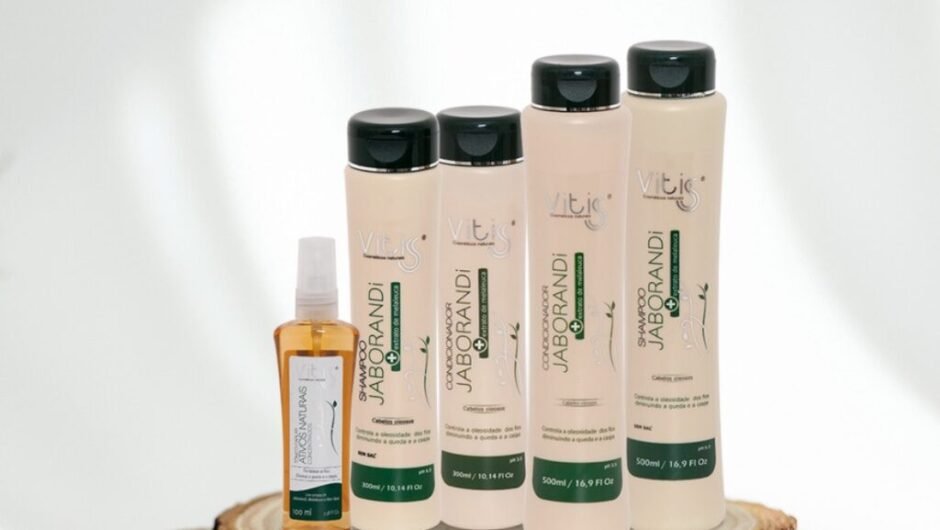Shampoo Anticaspa e Antiqueda com Jaborandi e Extrato de Melaleuca da Vitiss: Controle de Oleosidade e Saúde Capilar