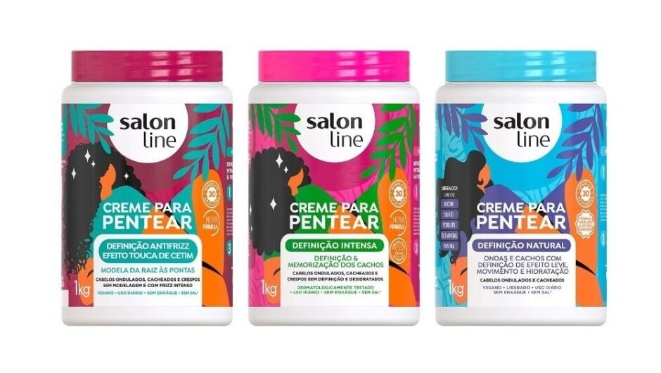 Review Completa do Kit com 3 Cremes para Pentear Definição Salon Line: Sua Nova Arma Secreta para Cachos Perfeitos