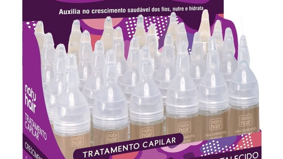 Kit de 12 Ampolas de Tratamento Capilar Natuhair